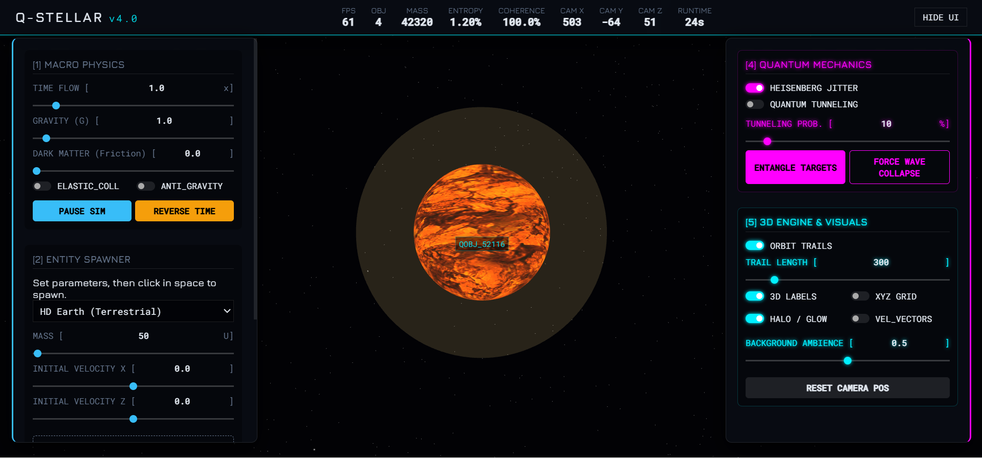 Space Simulation